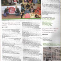 Članek o aktivnostih Društva CPM v junijski izdaji revije Ljubljana